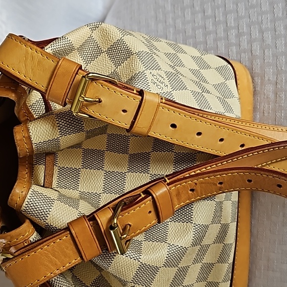 AUTHENTIC LOUIS VUITTON DAMIER AZUR NOÉ BB - Picture 6 of 16